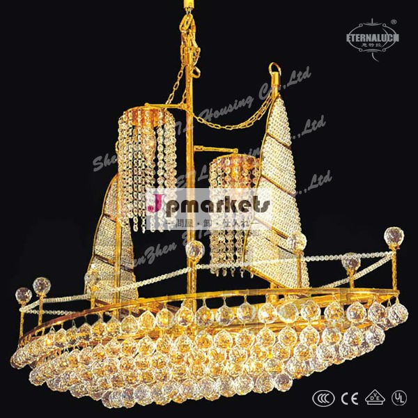 美しい2013ユニークなクリスタルのシャンデリアペンダントetl800080ボート中国から問屋・仕入れ・卸・卸売り