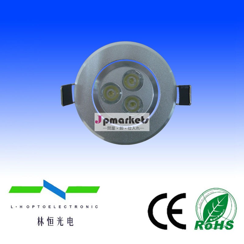 中国ceで高品質& 3*1w中国rohsledシーリングライト問屋・仕入れ・卸・卸売り