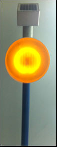ソーラーled超輝度工事警告ライト/ソーラー交通標識ライト/照明ライト/交通合図証灯問屋・仕入れ・卸・卸売り