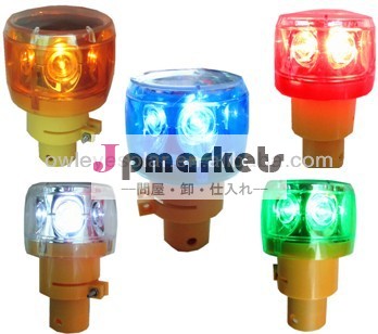 ソーラーled工事灯(6led)/道路保安灯/工事現場灯/交通安全用品/照明ライト問屋・仕入れ・卸・卸売り