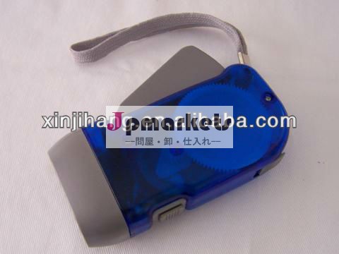 手で押すledの懐中電灯なしでバッテリー問屋・仕入れ・卸・卸売り
