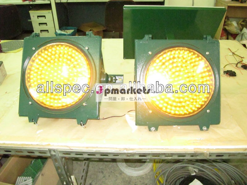 ソーラーled交通信号灯300mmツイン- フラッシュ問屋・仕入れ・卸・卸売り