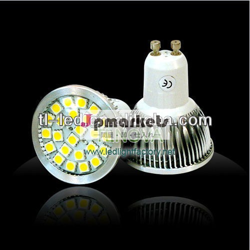 高輝度ledlampengu10gu1024290-350lmアルミニウムハウジングsmdledランプ問屋・仕入れ・卸・卸売り