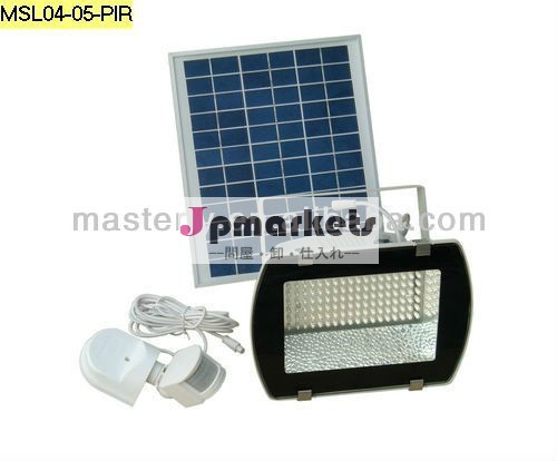 5wled広告灯-- ソーラー充電、 鉛- 酸バッテリー、 108led、 アルミ、 制御pir問屋・仕入れ・卸・卸売り