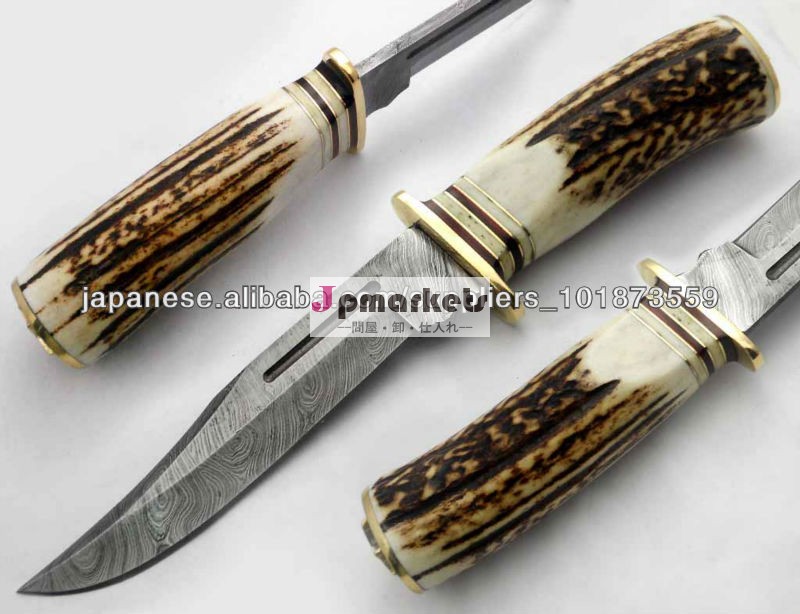 Damascus Skinner knife問屋・仕入れ・卸・卸売り