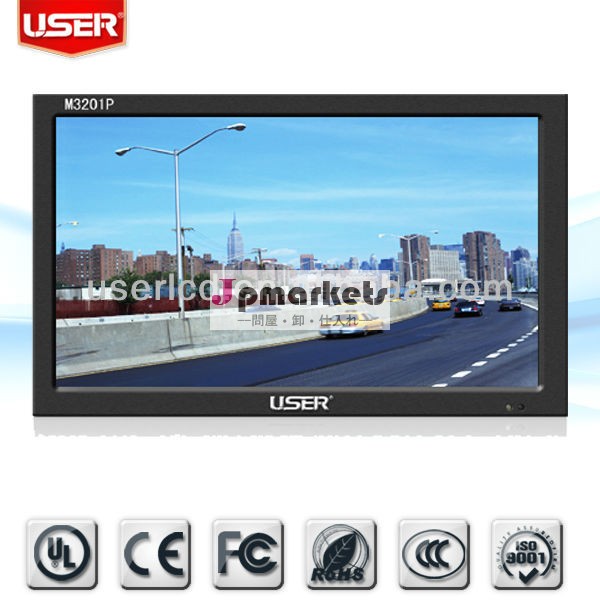32インチfhd液晶cctvモニターceと、 rohs指令、 fcc、 ul、 ccc、i so9000証明書問屋・仕入れ・卸・卸売り