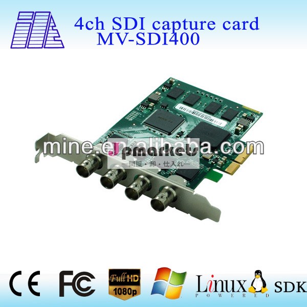 新製品高品質の輸出2014年ヨーロッパ1080p60hz4chmv-sdi400sdiビデオキャプチャ問屋・仕入れ・卸・卸売り