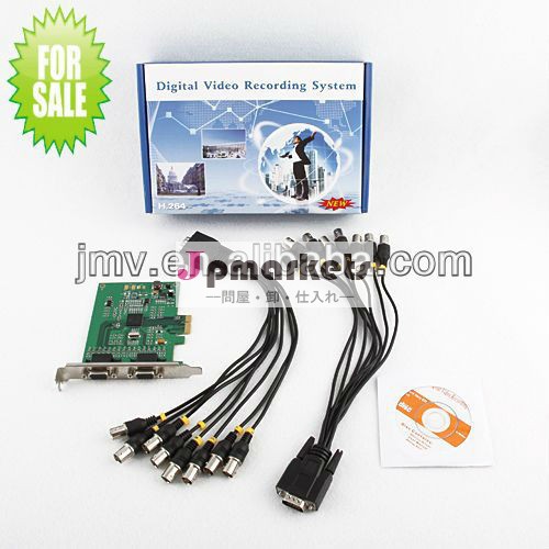 フルd1jmv-s3808pci-eのリアルタイムh。 リモート制御サポート264dvrカード問屋・仕入れ・卸・卸売り