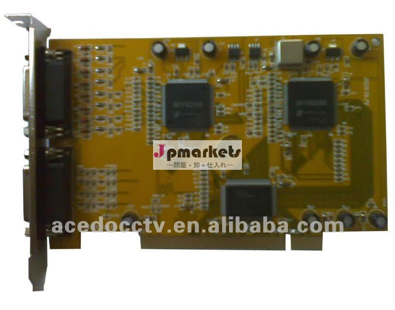 8つのチャネルの実時間ハードウェアCompre。 H.264 DVRカード問屋・仕入れ・卸・卸売り