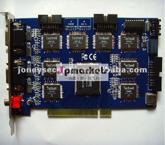 HX-6808A 32チャネルDVRカード32chビデオ入力、8ch可聴周波入力、TV問屋・仕入れ・卸・卸売り