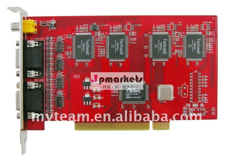 ie・モバイル遠隔制御16chテックウェルdvrカード1つのチャネルでtv出力問屋・仕入れ・卸・卸売り