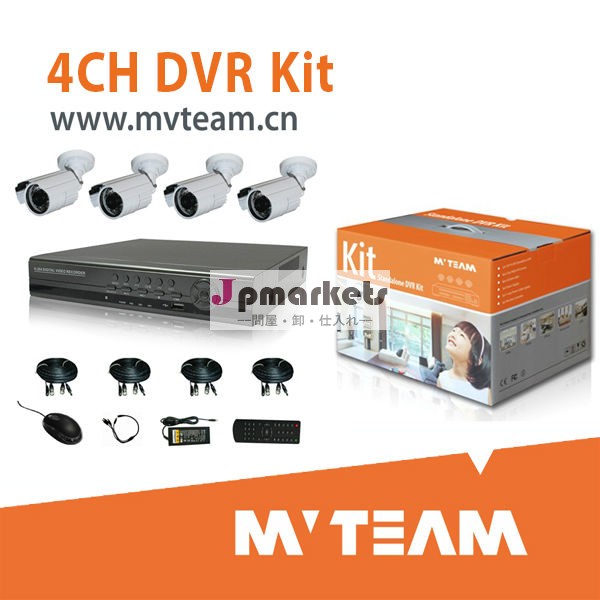 4chh。 264ネットワークdvrマニュアルとビデオ監視システムをインストールする問屋・仕入れ・卸・卸売り