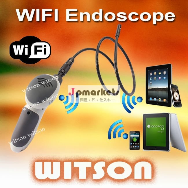 WITSON 充電式バッテリー付きのiPhone /アプリ/ Android用WitsonワイヤレスのWi-Fiボアスコープ内視鏡問屋・仕入れ・卸・卸売り