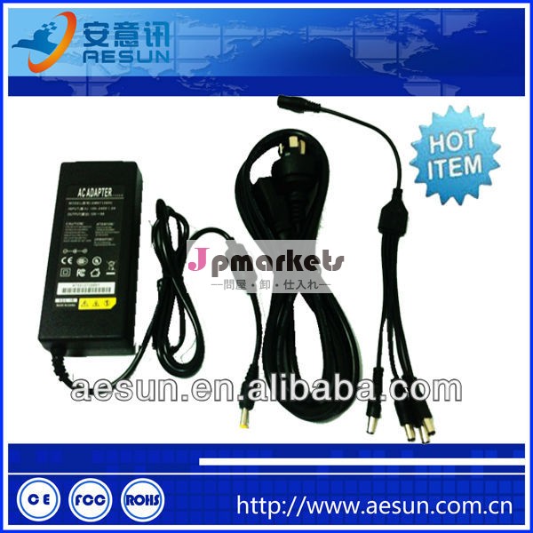 Dc12v/5a220v電源アダプタcctvセキュリティカメラのために問屋・仕入れ・卸・卸売り