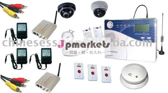 secutitylcdgsmの住宅用警報装置、 cctvカメラサポート、 自動ダイヤル、 sms、 mmsの機能問屋・仕入れ・卸・卸売り