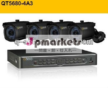 Qt5680- 4a3cctvシステムdvrコンボキット8チャンネルh。 264ネットワークdvr4600tvlccdカメラ-- 解像度問屋・仕入れ・卸・卸売り
