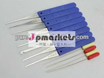 高品質8pcsのブレークキーの抽出器のキット(KLOM)の全販売の錠前屋用具問屋・仕入れ・卸・卸売り