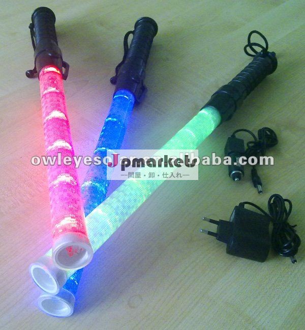 Ledバトンセキュリティ/led充電式トラフィックバトン問屋・仕入れ・卸・卸売り