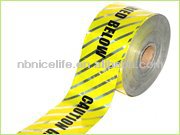 検出可能な警告テープ地下の使用のために非常に低価格問屋・仕入れ・卸・卸売り