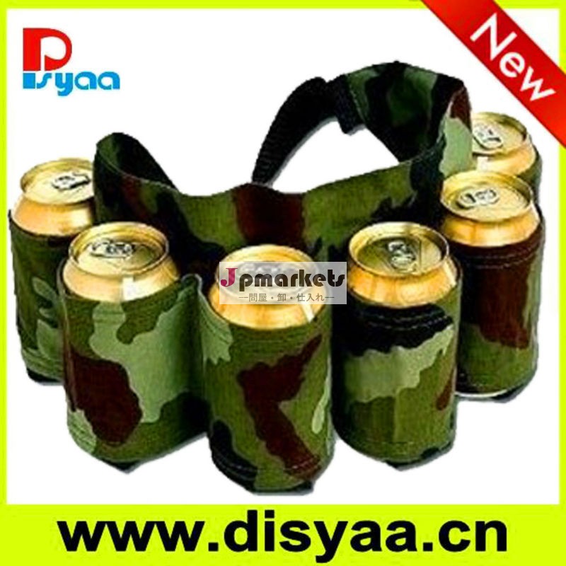 Redneck6パックのビール・ホルスターベルト- camoのソーダ缶問屋・仕入れ・卸・卸売り