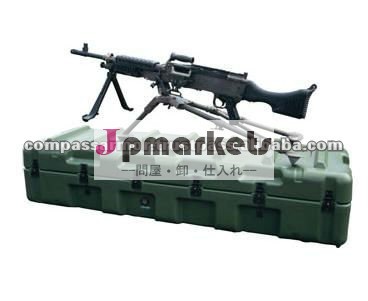 M-240Bの機関銃+予備のバレルの箱、転がプラスチック軍箱、銃袋問屋・仕入れ・卸・卸売り