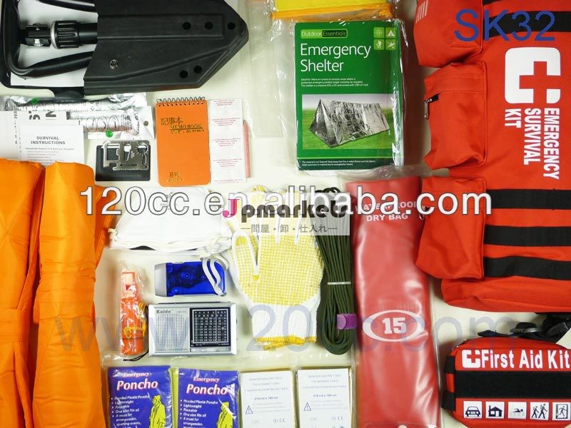 緊急サバイバルキットsk32-cflaoting袋問屋・仕入れ・卸・卸売り