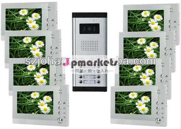 2月12日アパートメントのためのビデオドア電話インターホンカメラワイヤレスビデオ電話問屋・仕入れ・卸・卸売り