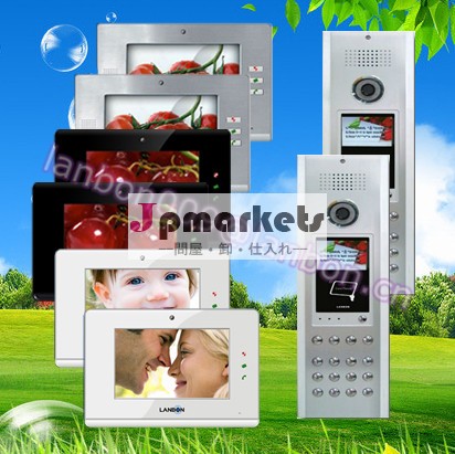 Tcp/ipタッチのビデオドア電話インターホンシステムのためのアパート問屋・仕入れ・卸・卸売り