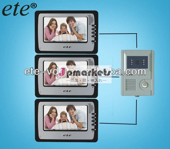 高い- ハイテクＴＦＴ7" 色マルチcat5アパートのビデオドア電話問屋・仕入れ・卸・卸売り