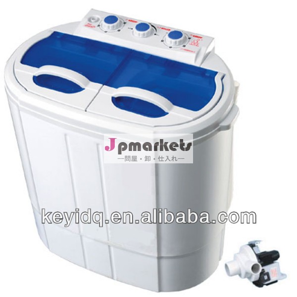 新しいミニポータブル2014年3kg半automatictwin浴槽洗濯機のための赤ちゃん寧波メーカー広州交易会のブースno。: 2.2g31- 32問屋・仕入れ・卸・卸売り
