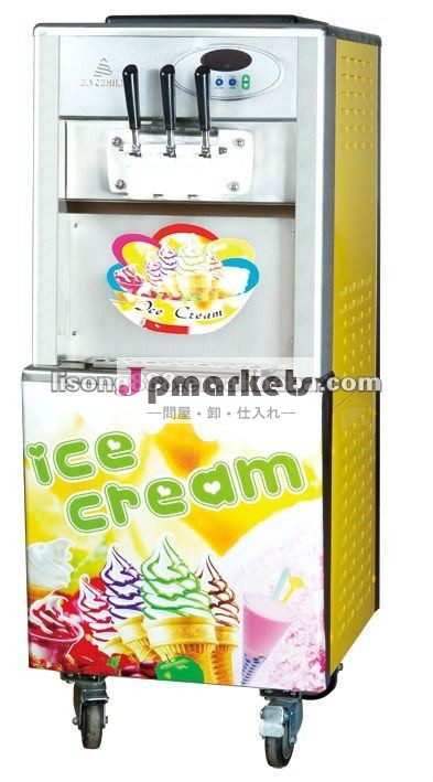 熱い販売の3つのノズルの柔らかいヨーグルトのフリーザー問屋・仕入れ・卸・卸売り