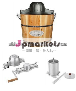 4- クォート木製のバケツのアイスクリームメーカー問屋・仕入れ・卸・卸売り