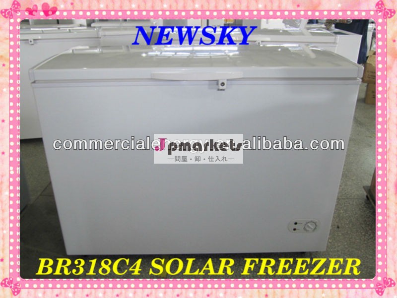 Dc商用12v/24v太陽の深い胸の冷凍庫問屋・仕入れ・卸・卸売り