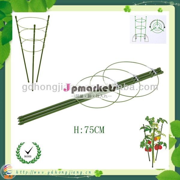 リング支柱 φ6mm×75cm 植木鉢用 第一ビニール問屋・仕入れ・卸・卸売り