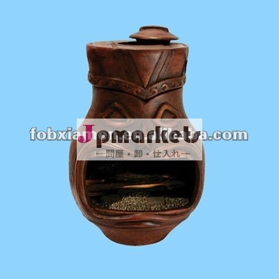 屋外バーベキュー粘土chimineasティキ問屋・仕入れ・卸・卸売り