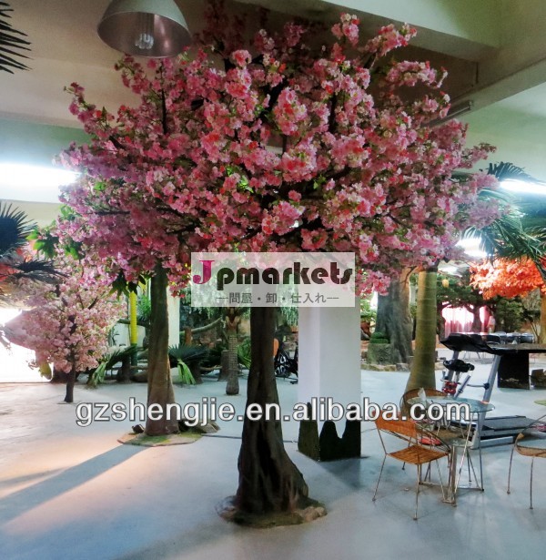 中国卸売観賞用高真似を販売メーカー品質人工gardendecorationピンクの桜の花のための木問屋・仕入れ・卸・卸売り