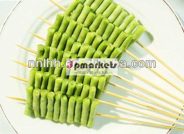 竹の結び目の串焼き野菜ハンドル付き問屋・仕入れ・卸・卸売り