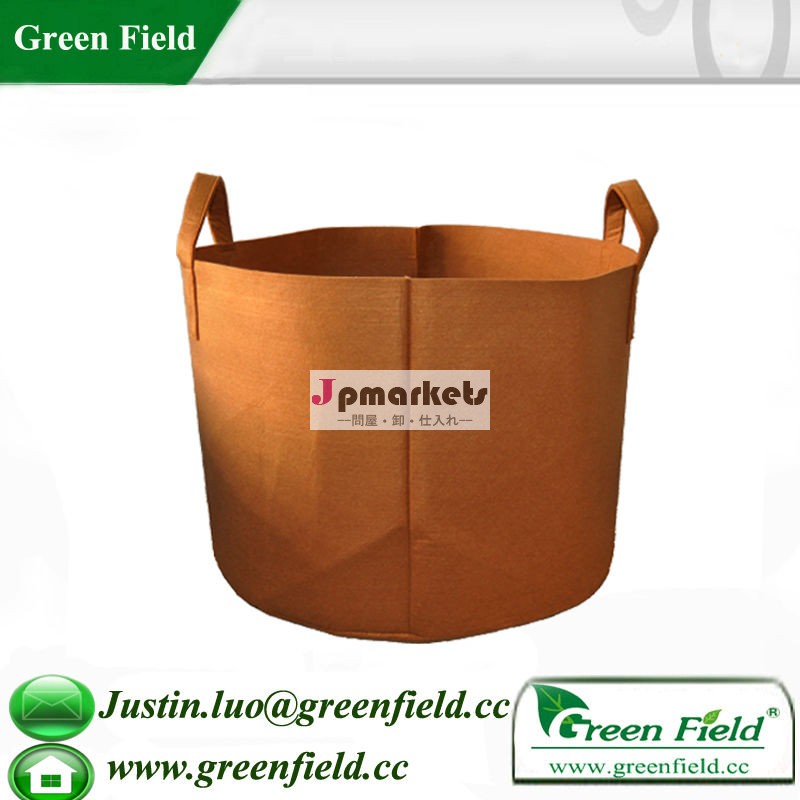 フェルト生地茶色スマート植物のための袋を育てる問屋・仕入れ・卸・卸売り