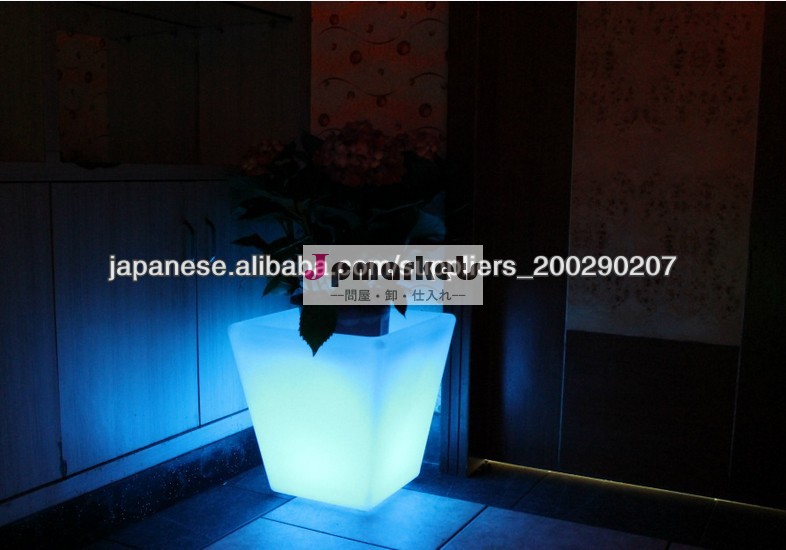 LED 光る家庭用きれいな花瓶 ledフラワーポット 防水型問屋・仕入れ・卸・卸売り