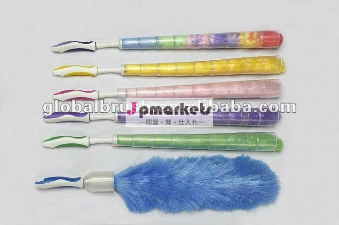 HQ9715明るい色のプラスチック羽のクリーニングの塵払い、PPカバーが付いている帯電防止塵払い問屋・仕入れ・卸・卸売り
