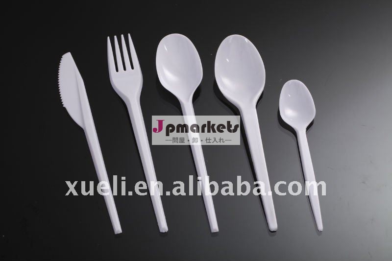 使い捨てプラスチックフォーク。 ナイフ。 スプーン問屋・仕入れ・卸・卸売り