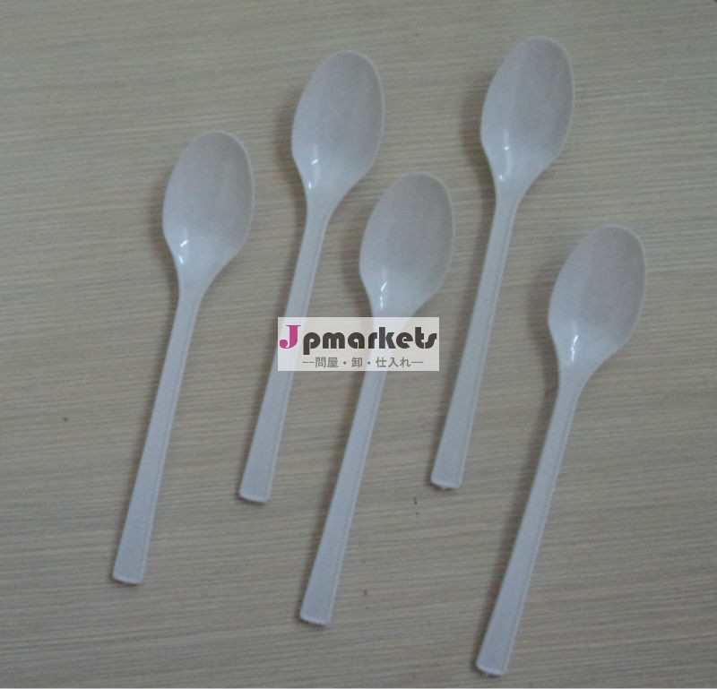 使い捨てプラスチックカトラリー、 デザートスプーン、 小さじ、 フライトスプーン問屋・仕入れ・卸・卸売り