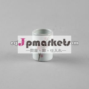 花デカール磁器のミニつまようじホルダー問屋・仕入れ・卸・卸売り