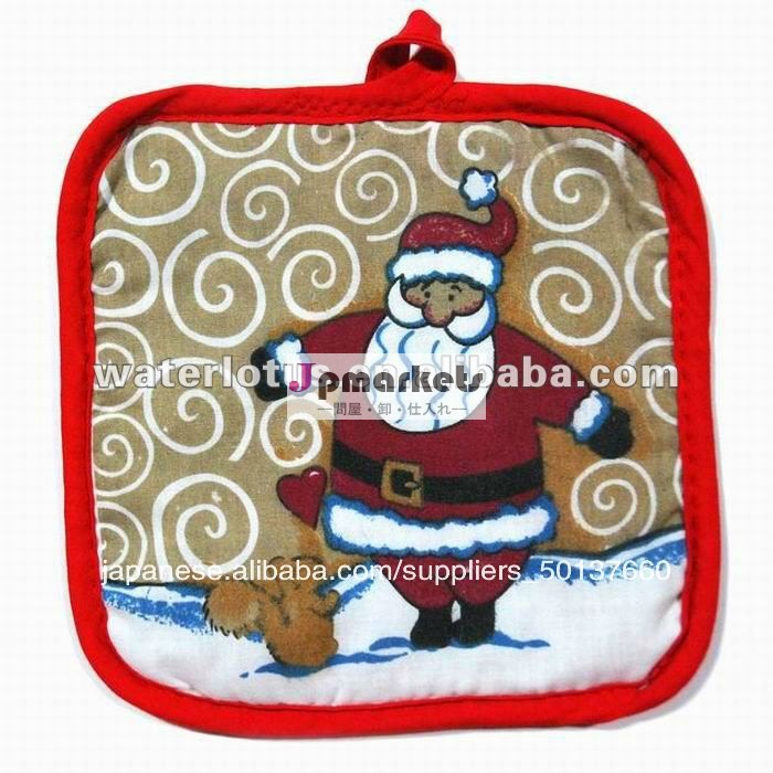 明るい色氷で印刷されたテーブルマットジャムは形を感じたクリスマスギフト卸売安い価格問屋・仕入れ・卸・卸売り