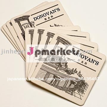 吸収紙のコースター問屋・仕入れ・卸・卸売り