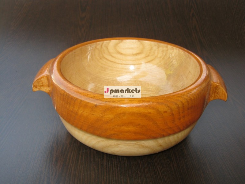 Wooden bowl with handle問屋・仕入れ・卸・卸売り