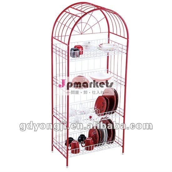 Kd-464bp4層ビッグディッシュラック問屋・仕入れ・卸・卸売り