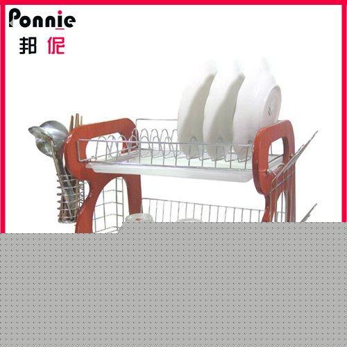 Ponnie家ボールの棚2つの層板木の側面P-CH-108問屋・仕入れ・卸・卸売り