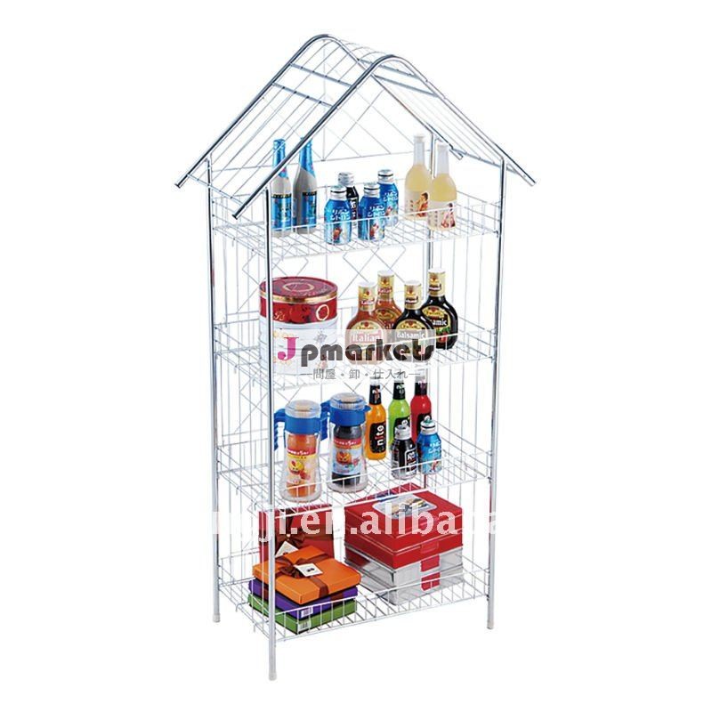 DC-464AC 4層のステンレス鋼の皿棚問屋・仕入れ・卸・卸売り