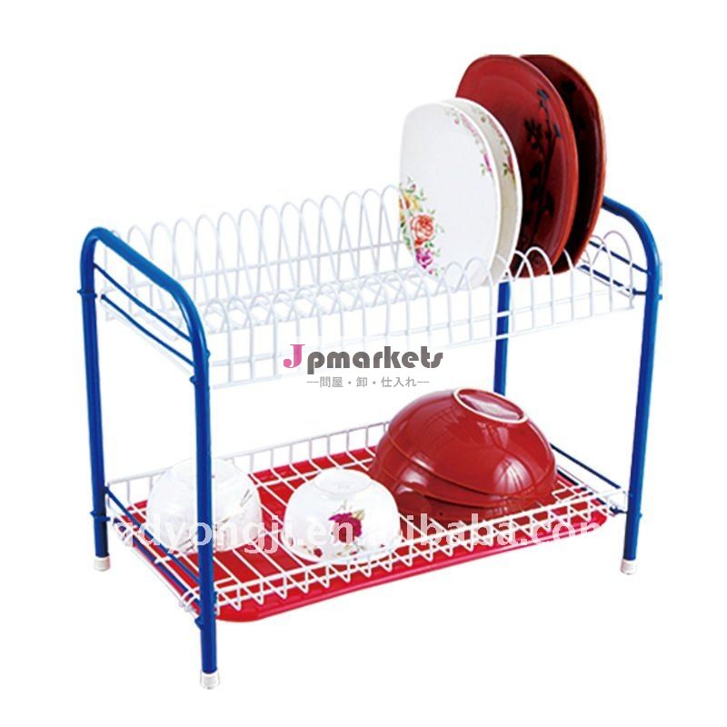 Dt-802pu2層皿ラック問屋・仕入れ・卸・卸売り